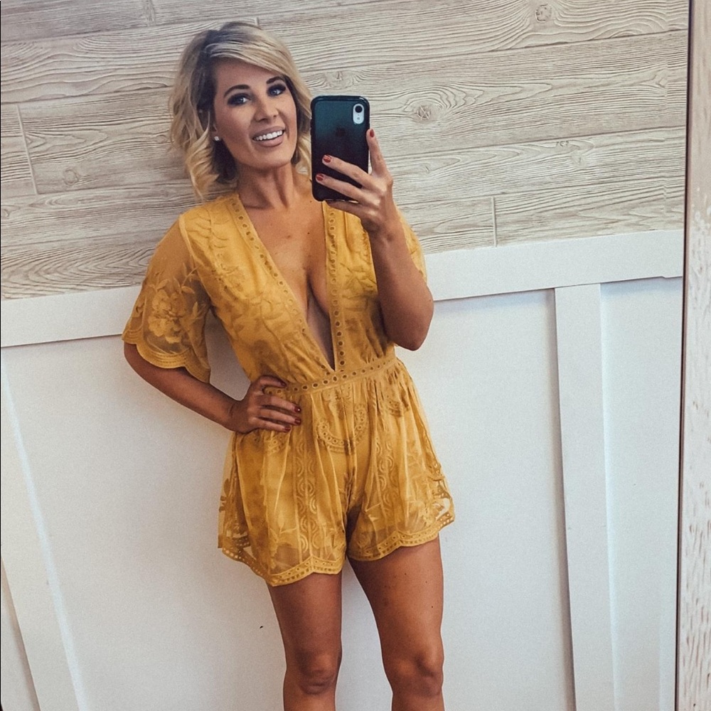 Yellow Romper